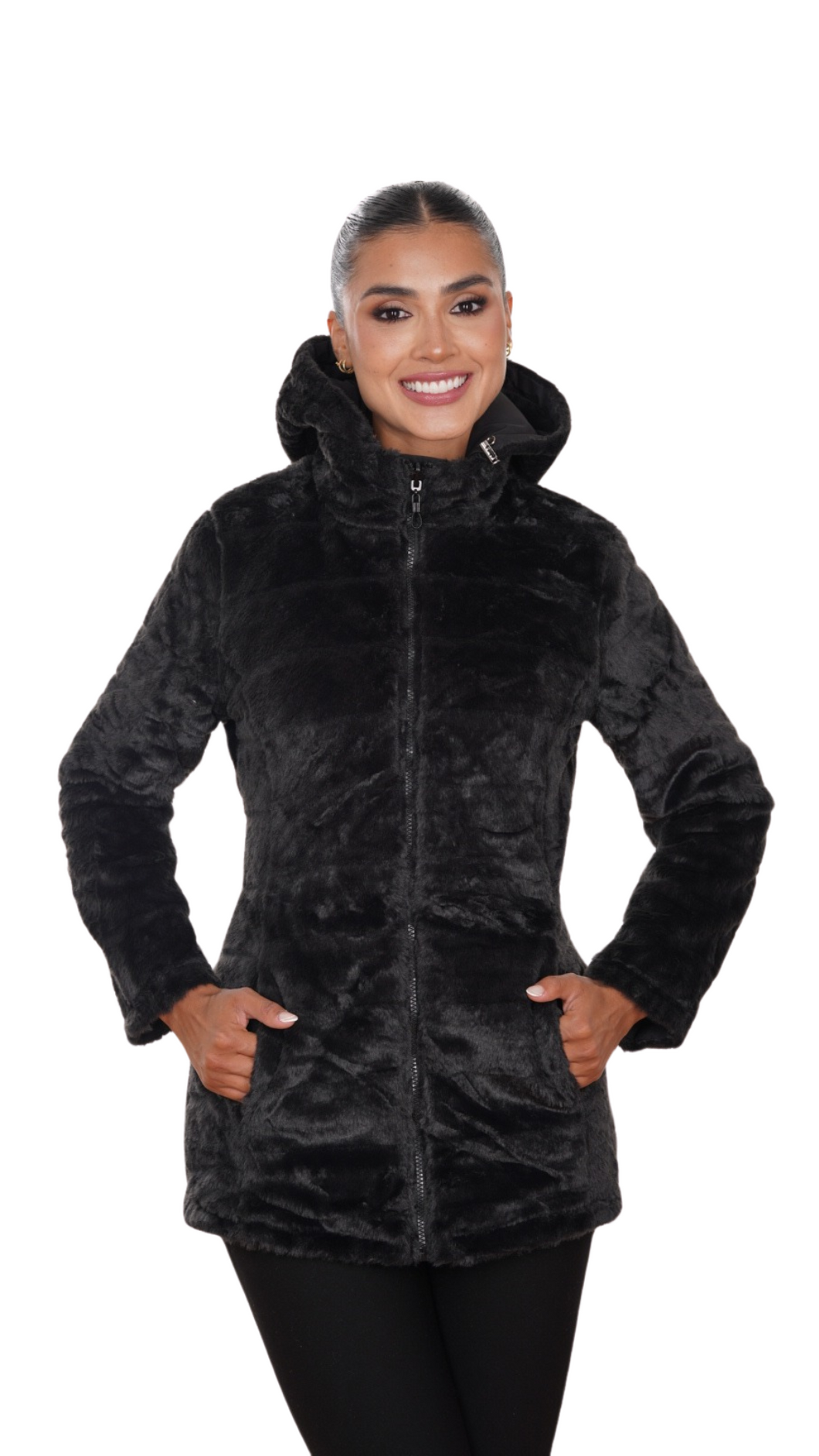 Chaqueta parka impermeable