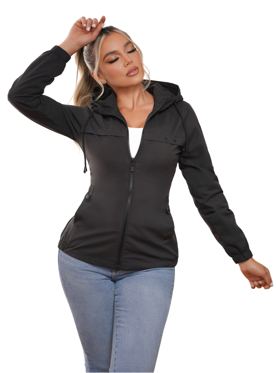 Chaqueta impermeable deportiva